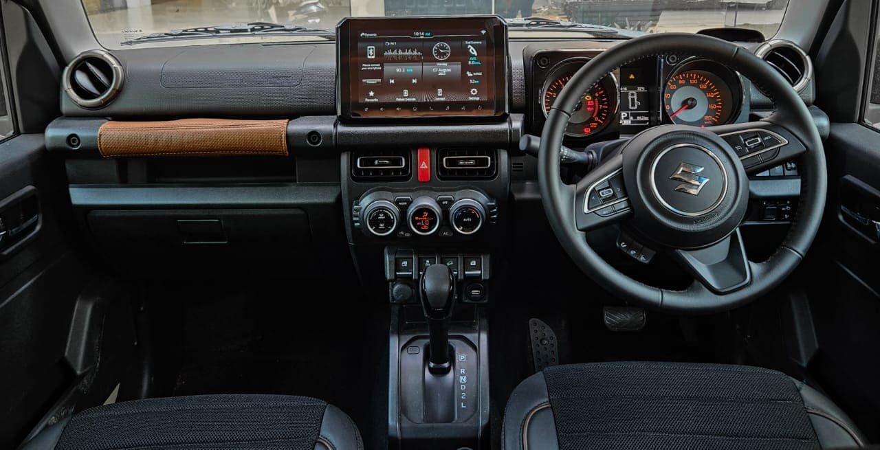 maruti suzuki jimny interior