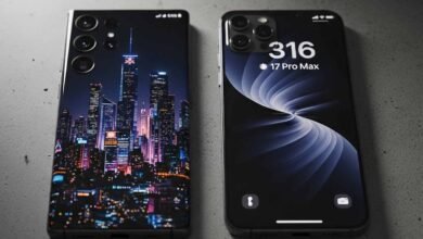 i phone 17 pro max and samsung galaxy s25 ultra