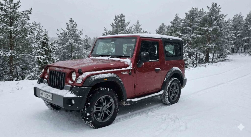 mahindra thar - ai generated image